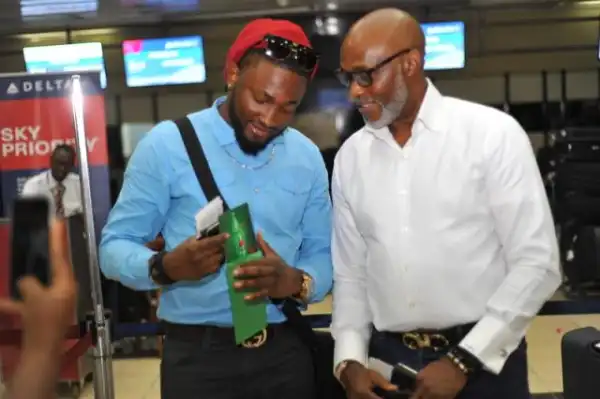 Photos: RMD, Basketmouth, Uti, & Kemi Adetiba Depart Lagos For Las Vegas